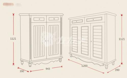 一般鞋柜尺寸是多少？鞋柜尺寸標(biāo)準(zhǔn)尺寸